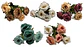 Flores Artificiales Ramo De Flores Decorativas Multicolores - Miniatura 2