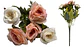 Flores Artificiales Ramo De Flores Decorativas Multicolores - Miniatura 5