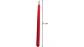 Veladora Cirio Velones Vela 27cm Luz Led X3 Und - Miniatura 3