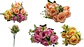 Rosas Ramo Matas Flores Artificiales Decoración Eventos - Miniatura 1