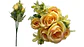 Rosas Ramo Matas Flores Artificiales Decoración Eventos - Miniatura 4