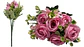 Rosas Ramo Matas Flores Artificiales Decoración Eventos - Miniatura 5