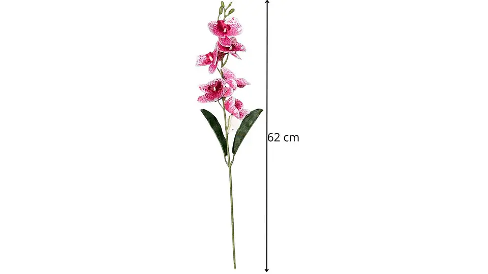 Vara De Orquídeas Arreglos flores Artificiales Decoración X1und 8