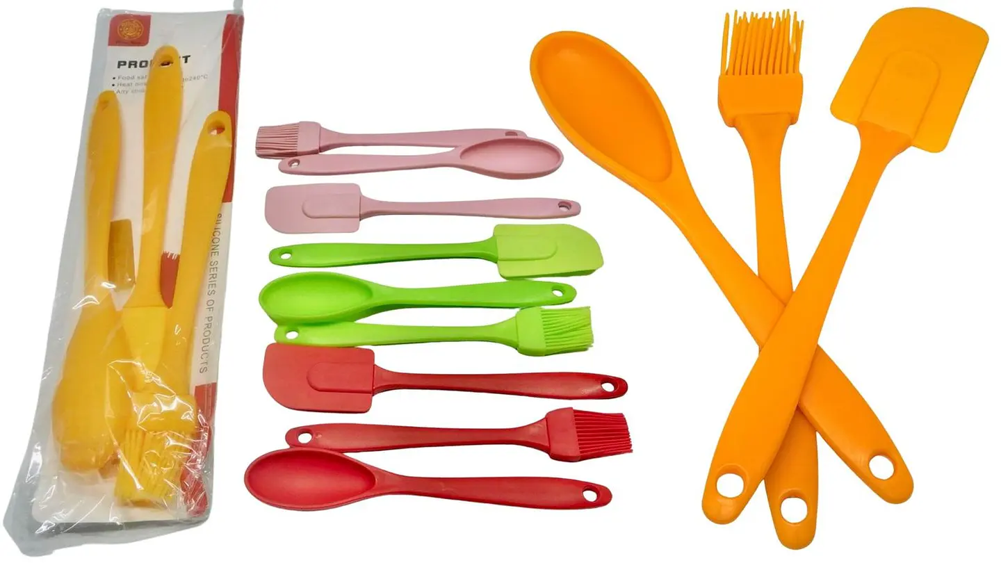 Kit X3und Pincel silicona Brocha Cuchara espátula miserable 1