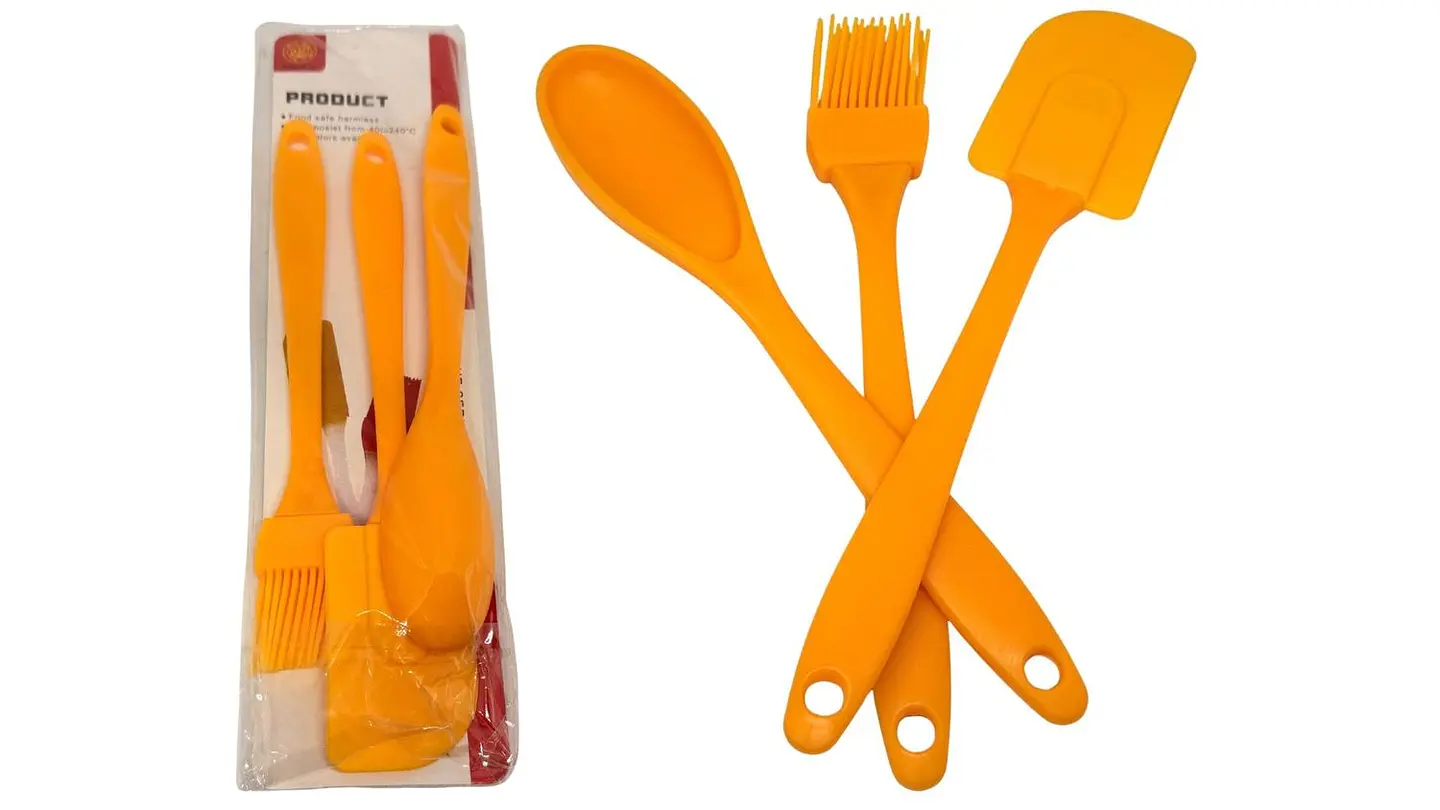 Kit X3und Pincel silicona Brocha Cuchara espátula miserable 3