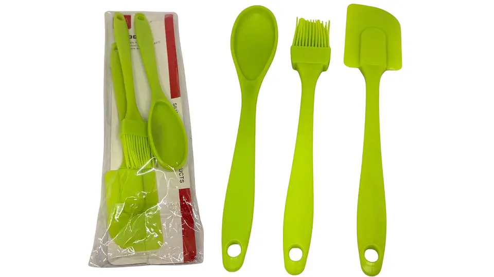 Kit X3und Pincel silicona Brocha Cuchara espátula miserable 4