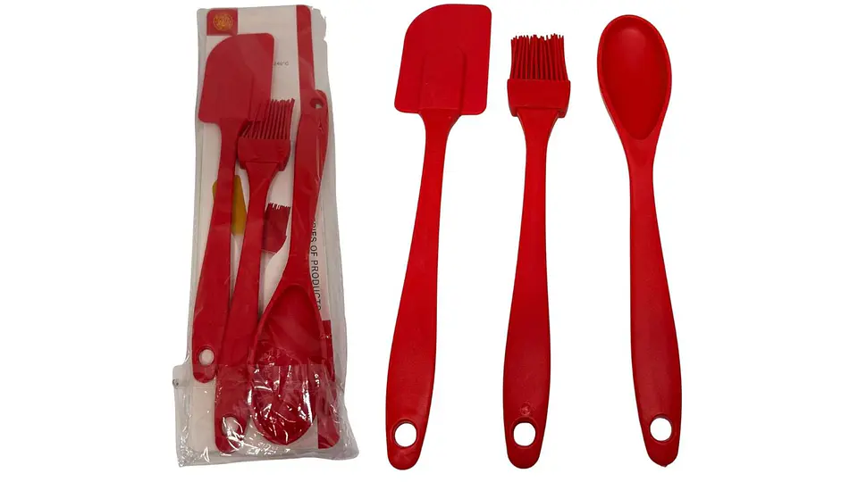Kit X3und Pincel silicona Brocha Cuchara espátula miserable 6