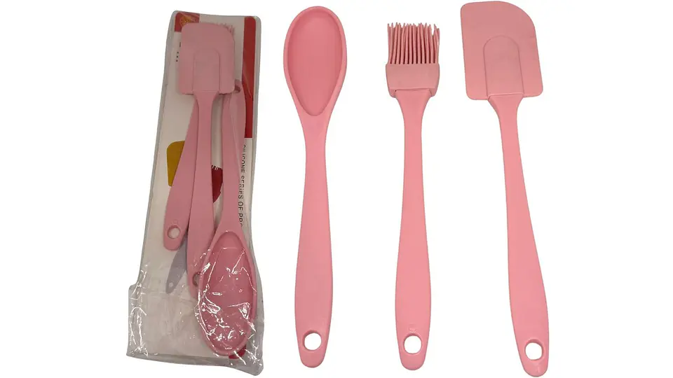 Kit X3und Pincel silicona Brocha Cuchara espátula miserable 8