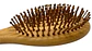 Cepillo De Bambú ovalado Para Cabello Cerdas En Bambú Peine - Miniatura 3
