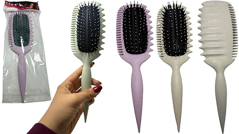 Cepillo para cabello Curly Master Definidor De Rizos Crespos