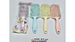 Cepillo Para Cabello Tipo Raqueta Plástico Colores Pasteles - Miniatura 7