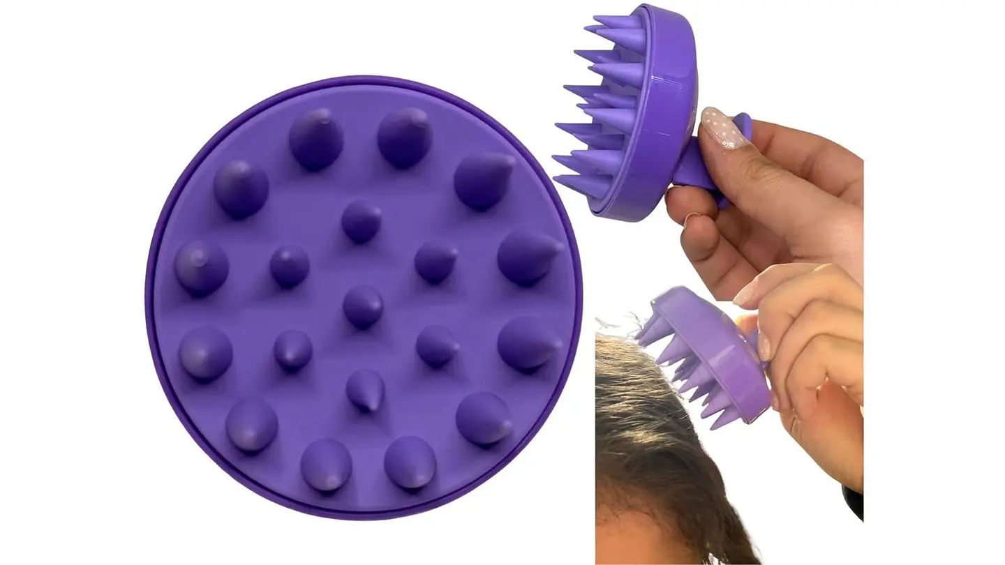 Cepillo Masajeador Capilar Crecimiento Cabello Shampoo pelo 2