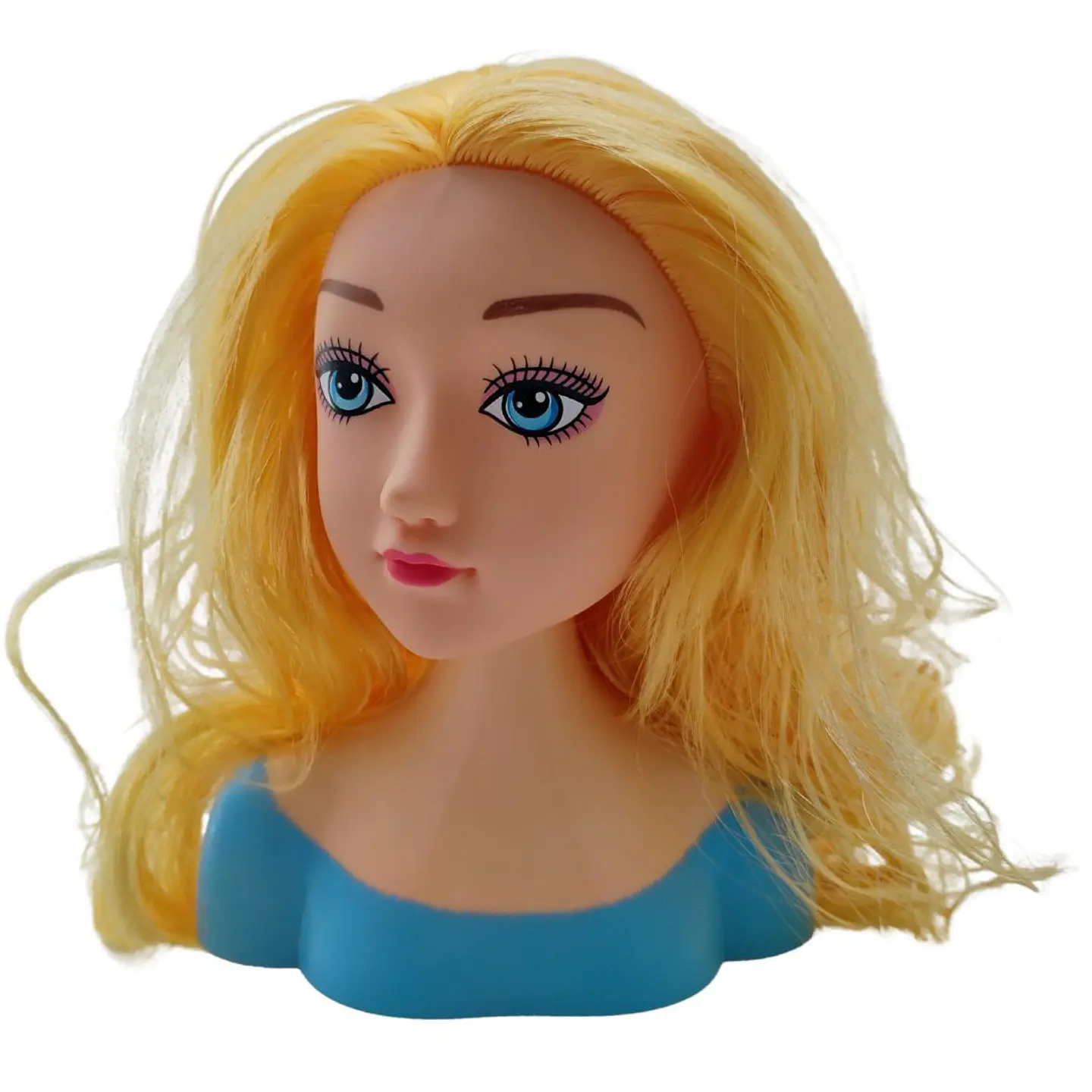 Cabeza De Muñeca Stylist Para Peinar Y Maquillar Niñas 2