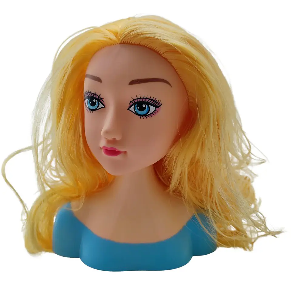 Cabeza De Muñeca Stylist Para Peinar Y Maquillar Niñas 2