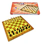 Ajedrez Madera Juego De Mesa Didáctico 25x25   526a - Miniatura 3