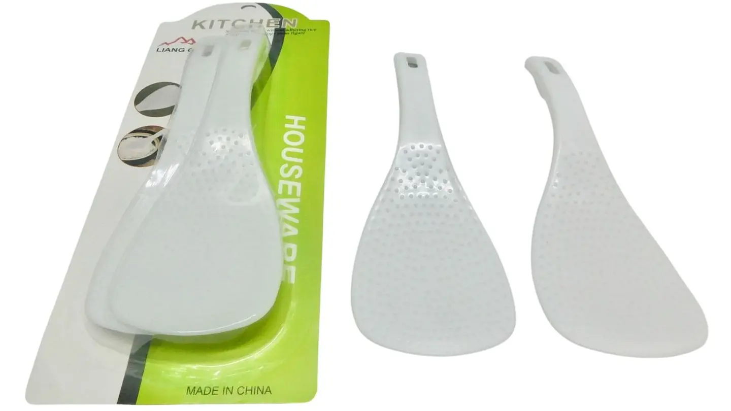 Cucharas Arrocera X 2UND Arroz Utensilio Cocina Fácil Servir 2