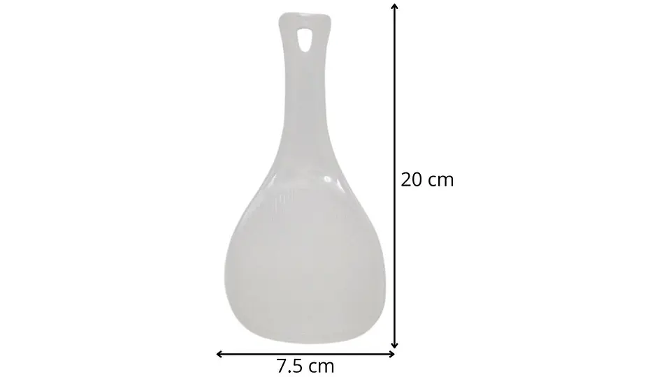 Cucharas Arrocera transparente Utensilio Cocina X2U plástico 4