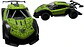Carro Deportivo Marmoleado Pila Recargable A Control Remoto Verde - Miniatura 3