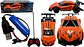 Carro Deportivo De Carreras Pila Recargable A Control Remoto - Miniatura 2