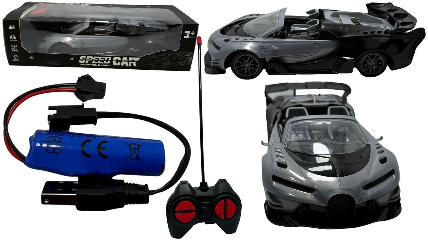 Carro Descapotable Sport Pilas Recargables A Control Remoto 2