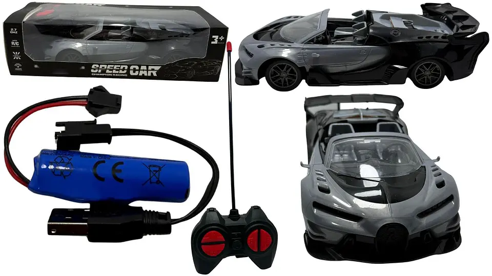 Carro Descapotable Sport Pilas Recargables A Control Remoto 2