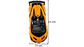 Carro Descapotado Sport Pilas Recargables Luz Control Remoto A Control Remoto - Miniatura 7