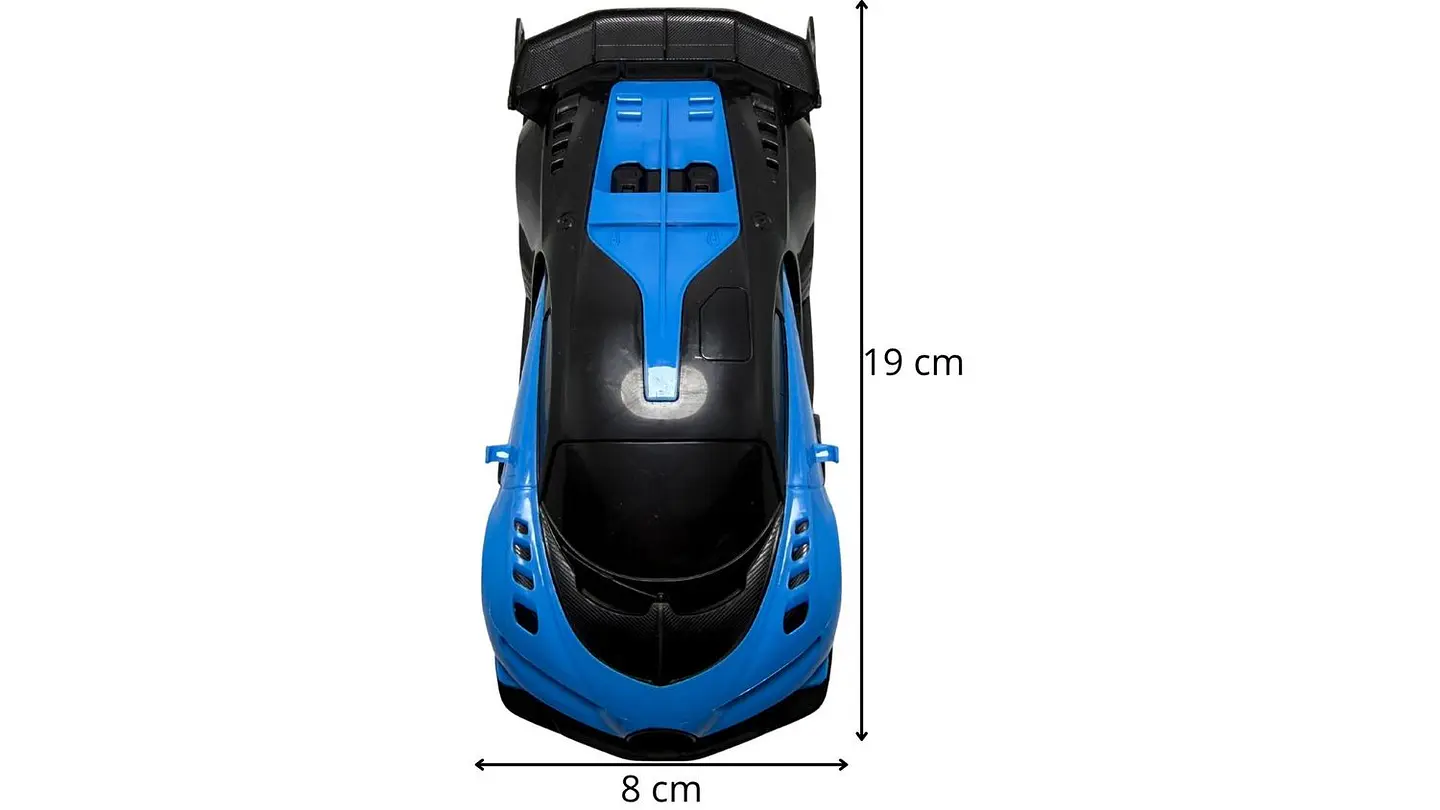 Carro De Carreras Sport Pilas Recargables Luz Control Remoto 5