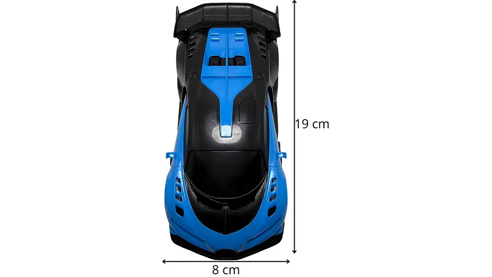 Carro De Carreras Sport Pilas Recargables Luz Control Remoto 5