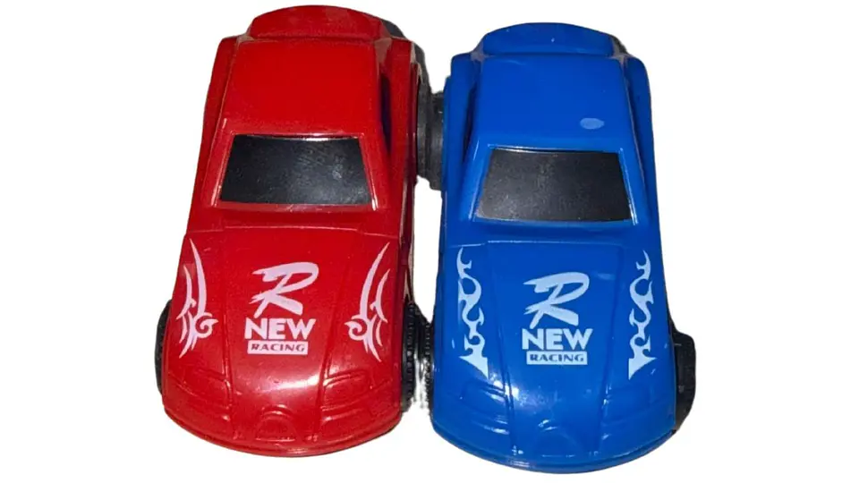 Pista De Carreras 360 7 Giros 2 Carros Azul Rojo Grande Túnel 3