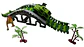 Pista De Dinosaurios Con Carro Eléctrico Juguete Interactivo Verde - Miniatura 3