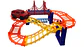 Pista De Carreras 2 Pisos Carro Rojo Con Puente Armable Pila Multicolor - Miniatura 3