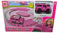 Pista De Carreras Carro Rosado 51pcs Para Niña Blanco Rosada Rosa Chicle - Miniatura 6