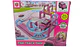 Pista 38 Pcs Carreras Blanco Rosada Para Niñas Carro Rosado Rosa Chicle - Miniatura 5