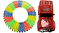 Pista Magic Track Carro Luz Flexible 49 Piezas Juguete Niños Multicolor - Miniatura 2