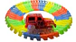 Pista Magic Track Carro Luz Flexible 49 Piezas Juguete Niños Multicolor - Miniatura 3