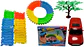 Pista Creativa Track Con Carro Arbol Colors Flexible Juguete Colorido - Miniatura 1