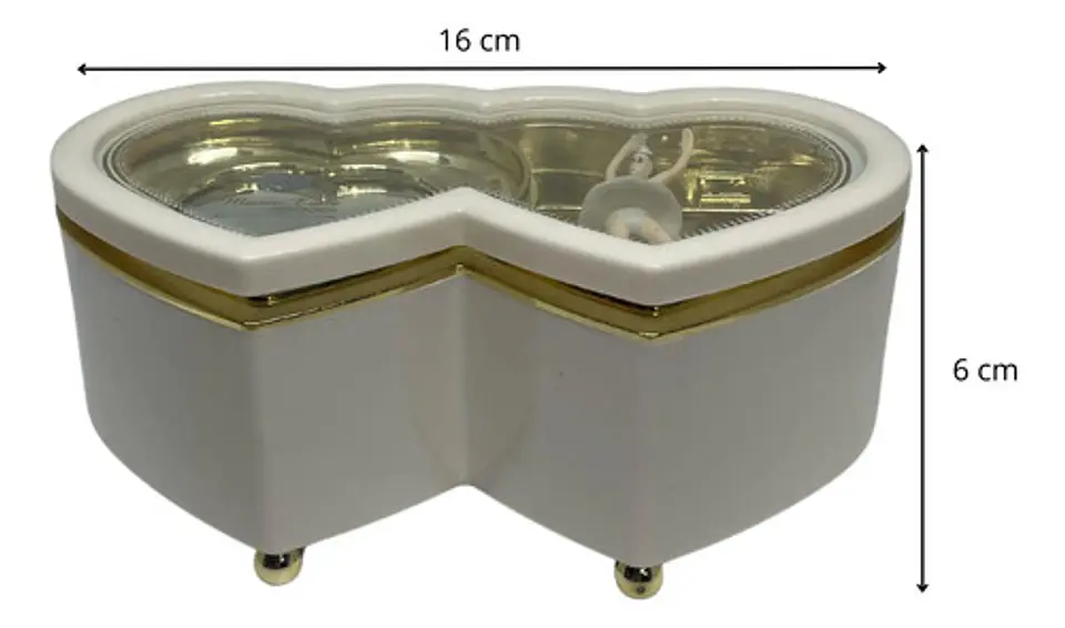 Joyero Caja Musical Regalo Para Dama Mujer Niña    Off20% 5