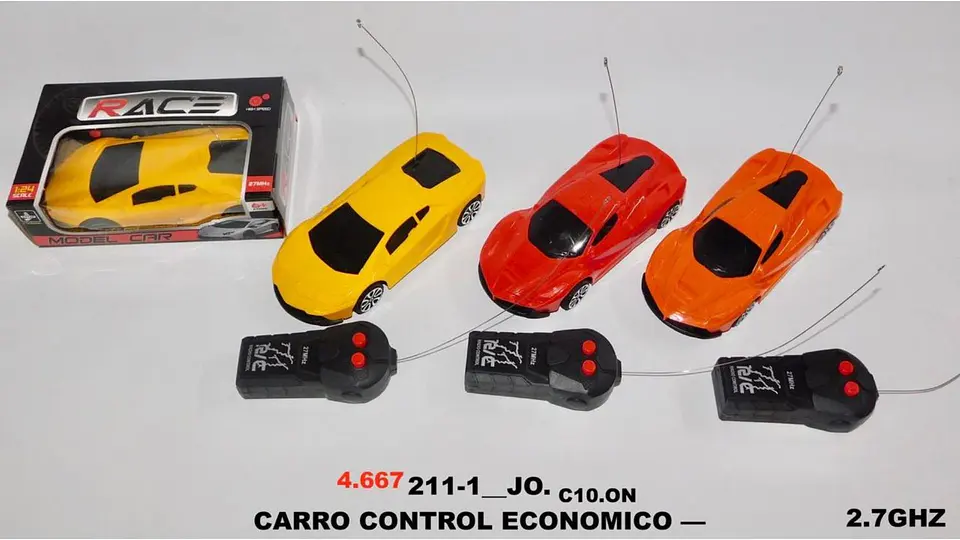 Auto A Control Remoto Sport Deportivo Para Niños De Plástico 8