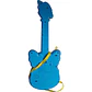 Guitarra Musical Infantil En Forma De Mariposa Luces Y Sonid Azul - Miniatura 1
