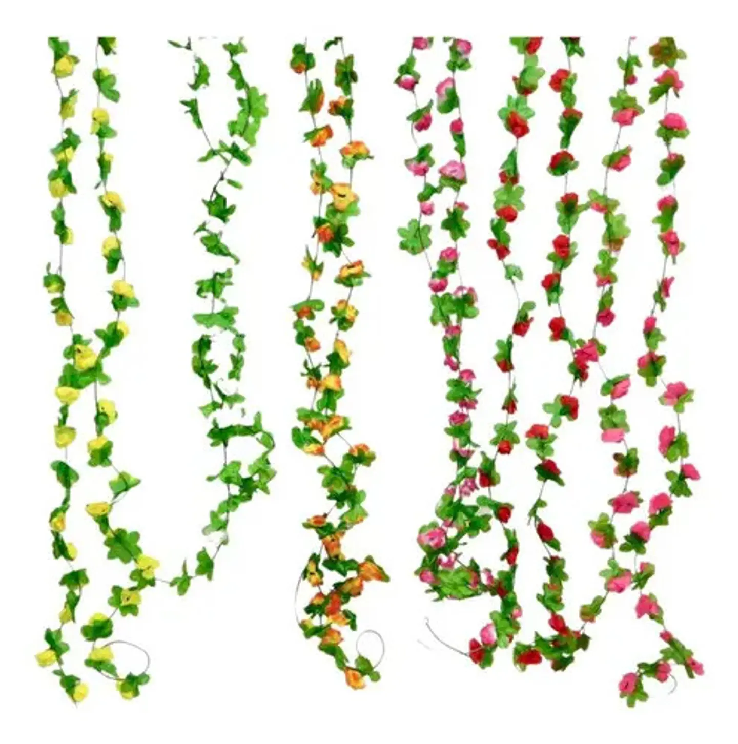Enredadera Flor 1 Jardin 250cm Hoja Mata Rosas A121-85 1