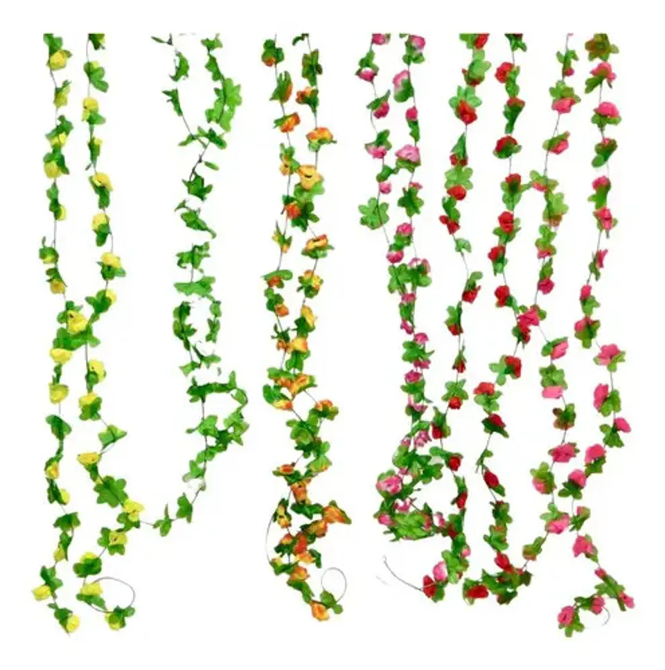 Enredadera Flor 1 Jardin 250cm Hoja Mata Rosas A121-85 1