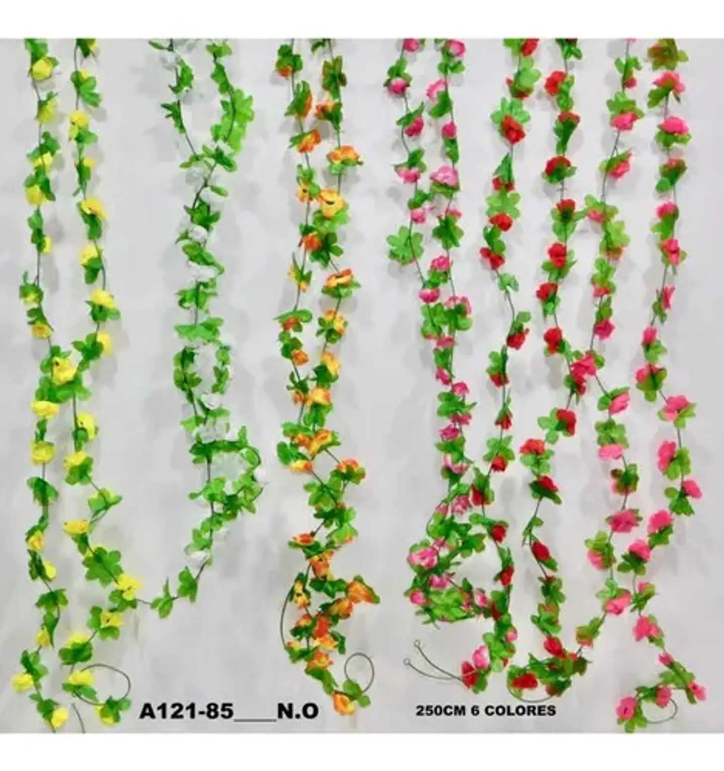 Enredadera Flor 1 Jardin 250cm Hoja Mata Rosas A121-85 3
