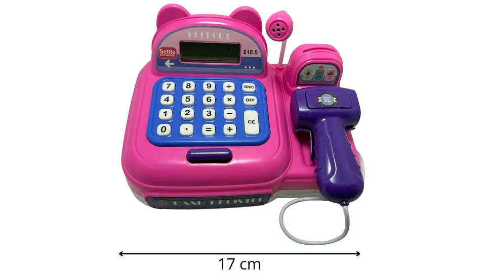Caja Registradora Juego accesorios Juguetes Micrófono Niñas 7