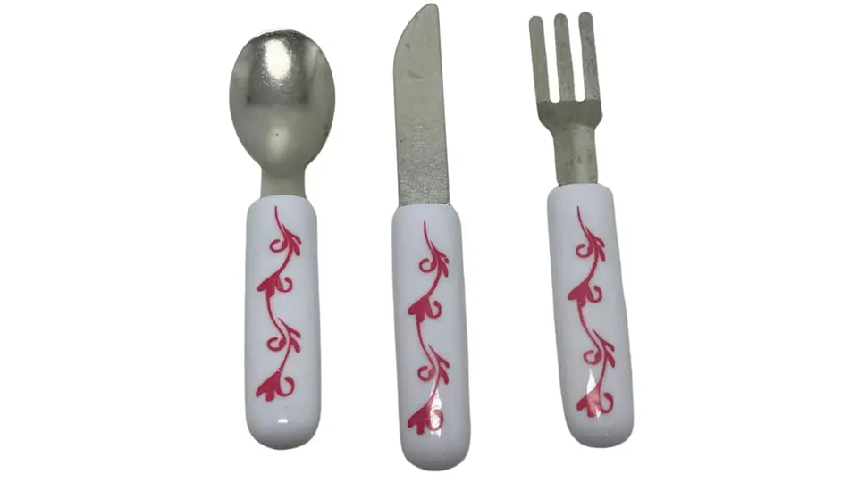 Set de tazas de té platos cubiertos en resina juguete niñas 2