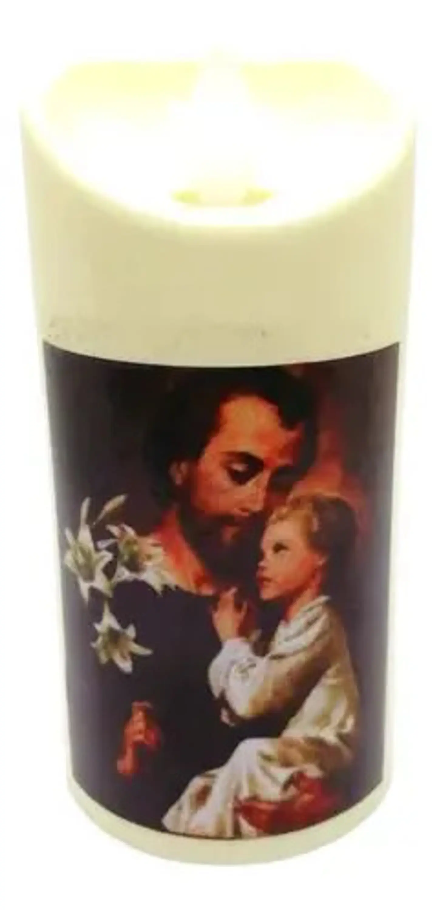 Religioso Virgen María  Jesús Vela Eléctrica Led  Decoración 7