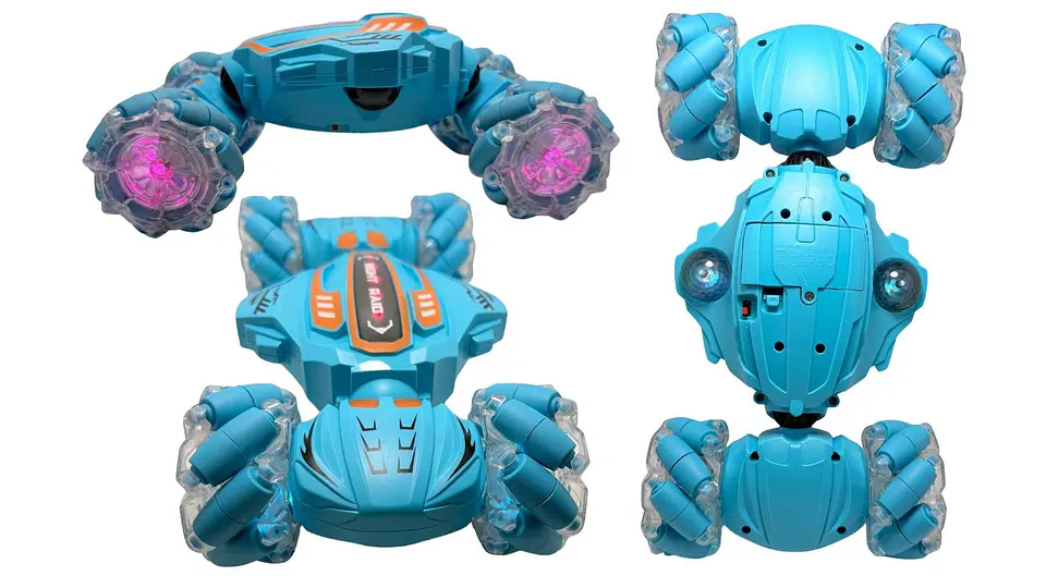 Carro Loco Con Luces Y Sonido A Control Remoto Juguete Niños 7
