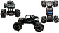 Carro Loco Todo Terreno Luces A Control Remoto Juguete Niños Rojo - Miniatura 3