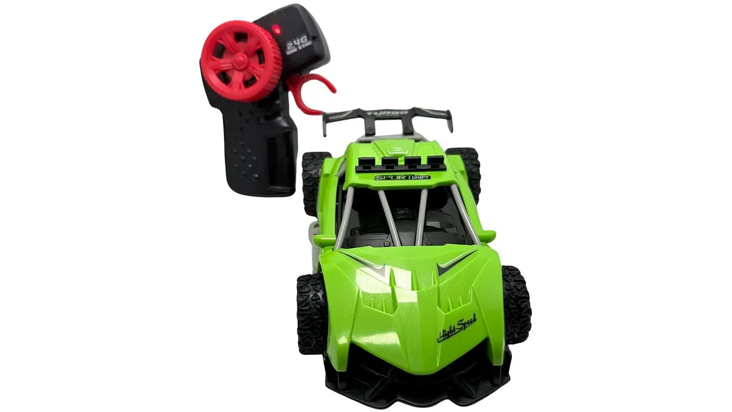 Carro Deportivo Pila Recargable A Control Remoto De Plástico 3