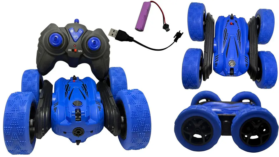 Carro Loco Con Pila Recargable A Control Remoto De Plástico 3