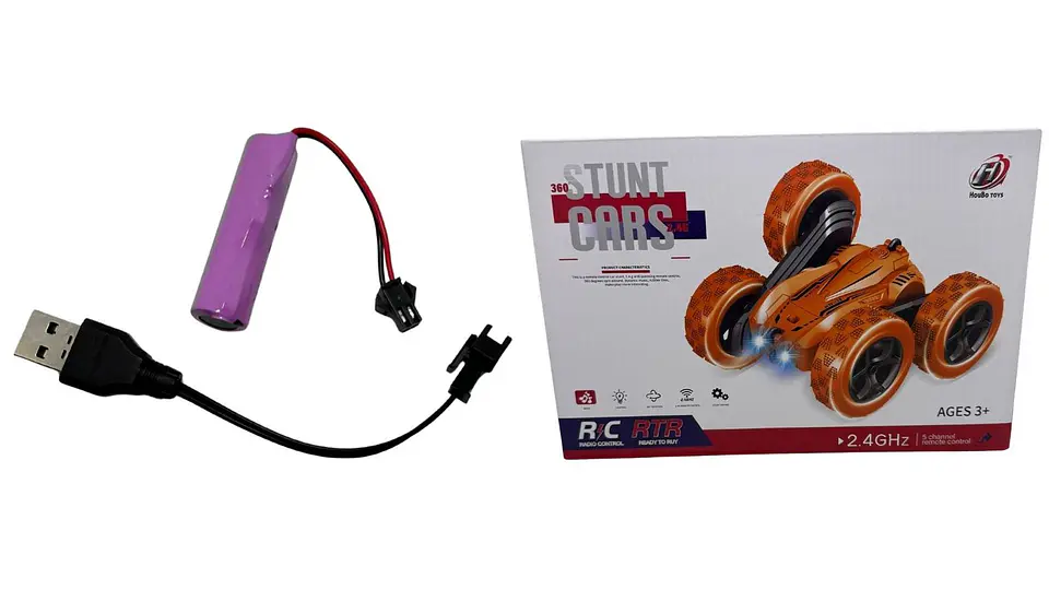 Carro Loco Con Pila Recargable A Control Remoto De Plástico 5